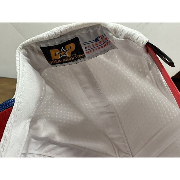 Vintage Texas Rangers Hat Cap Snap Back Mens MLB Baseball Drew Pearson White - Picture 7 of 8